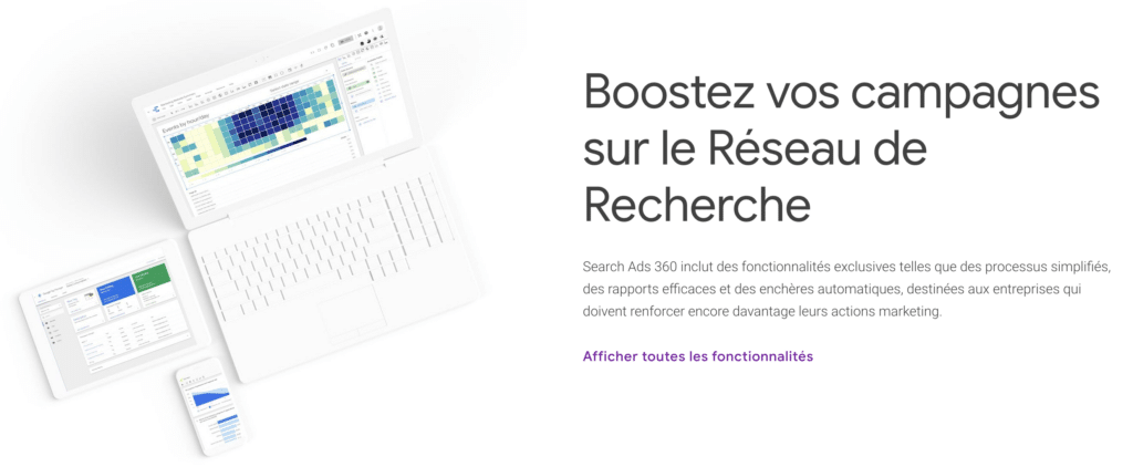 Marketing platform de Google pour des enchères intelligentes