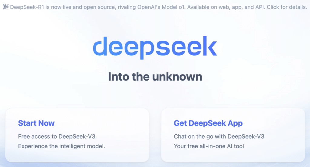 DeepSeek, cette technologie venue de Chine créée la surprise